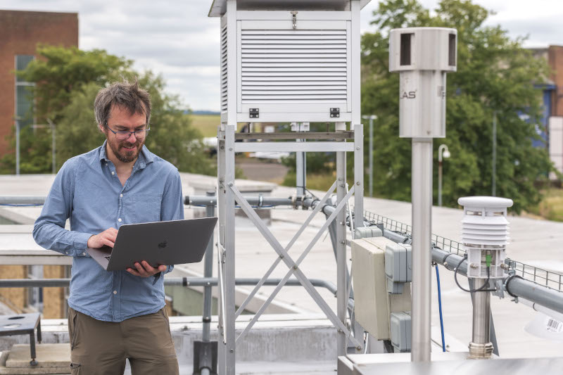 Building 146 air quality sensors